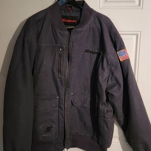 Snap On Gray Jacket 3XL